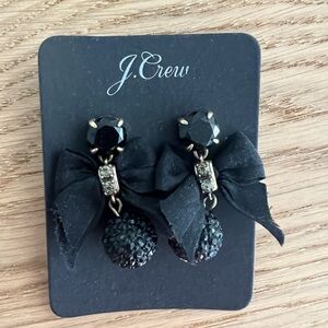 JCrew bow tie earrings